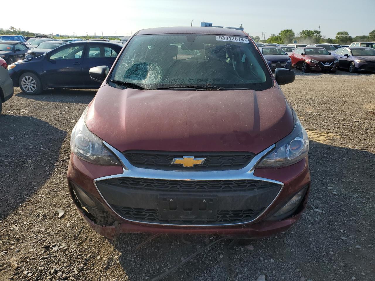 2022 CHEVROLET SPARK LS VIN:KL8CB6SA2NC017221