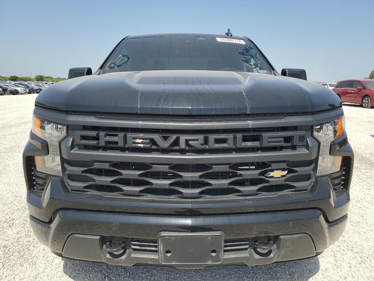 2022 CHEVROLET SILVERADO C1500 CUSTOM VIN:1GCPABEKXNZ608564