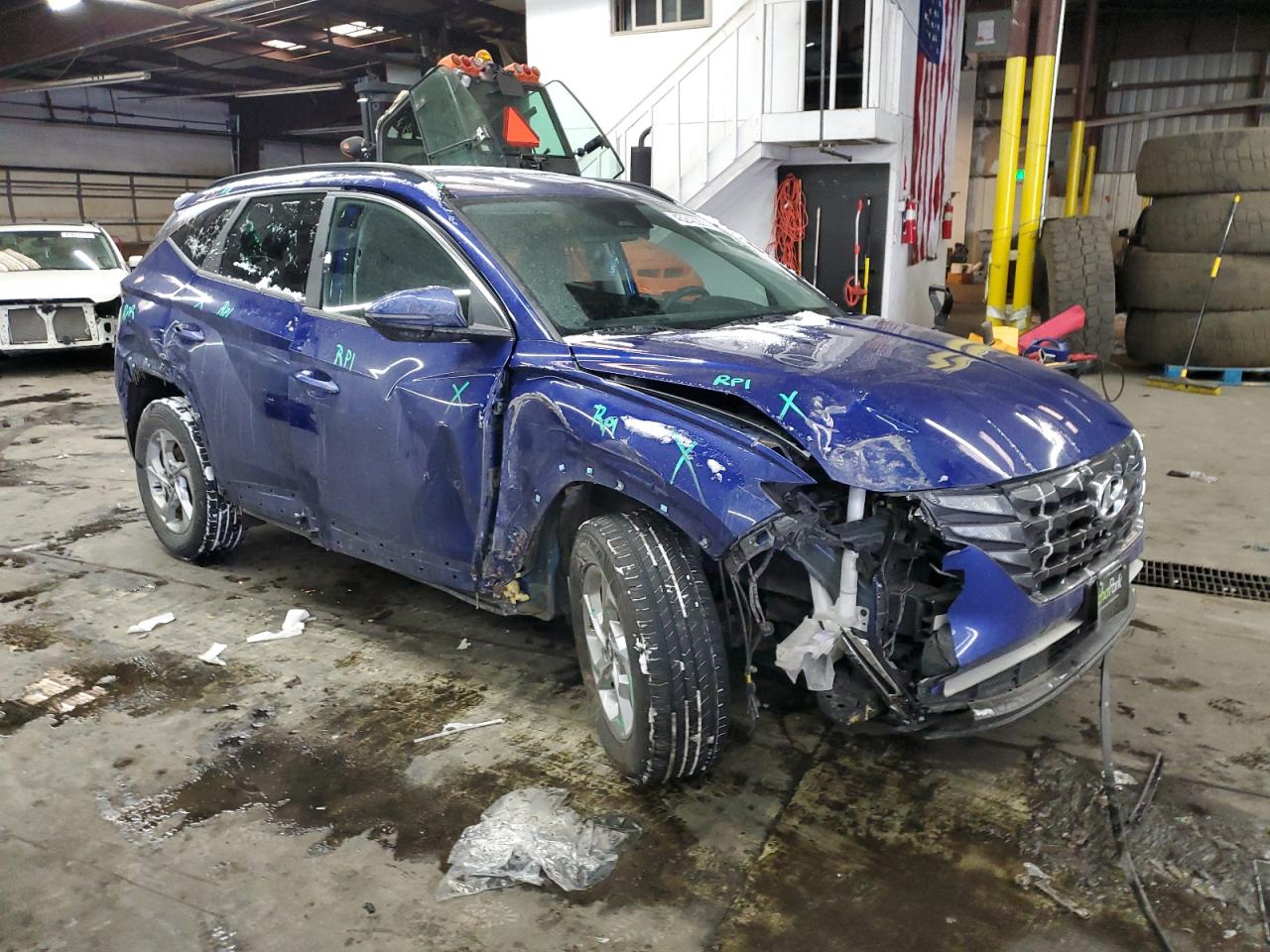 2022 HYUNDAI TUCSON SEL VIN:5NMJBCAE0NH033663