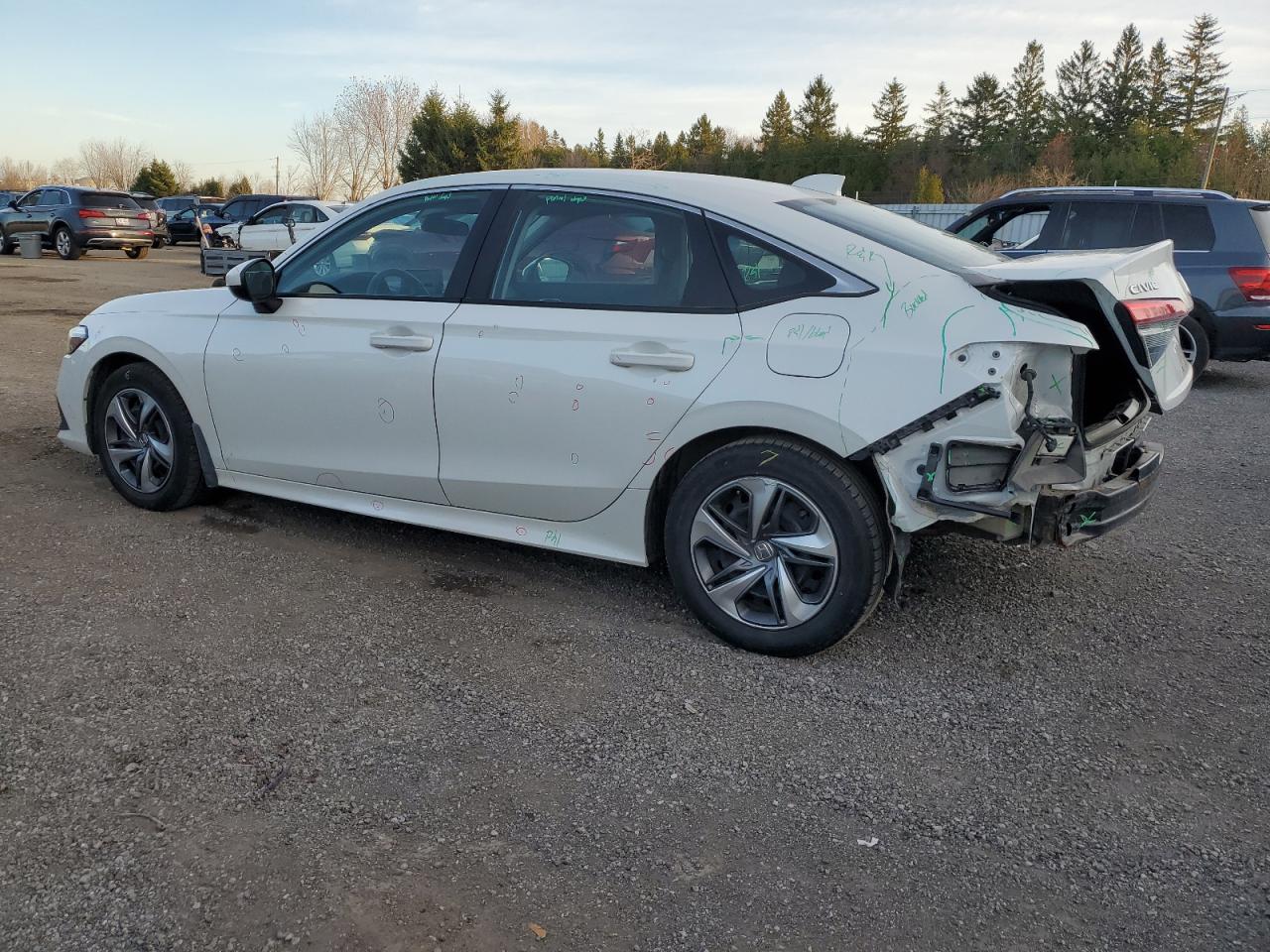 2022 HONDA CIVIC LX VIN:2HGFE2F25NH118324
