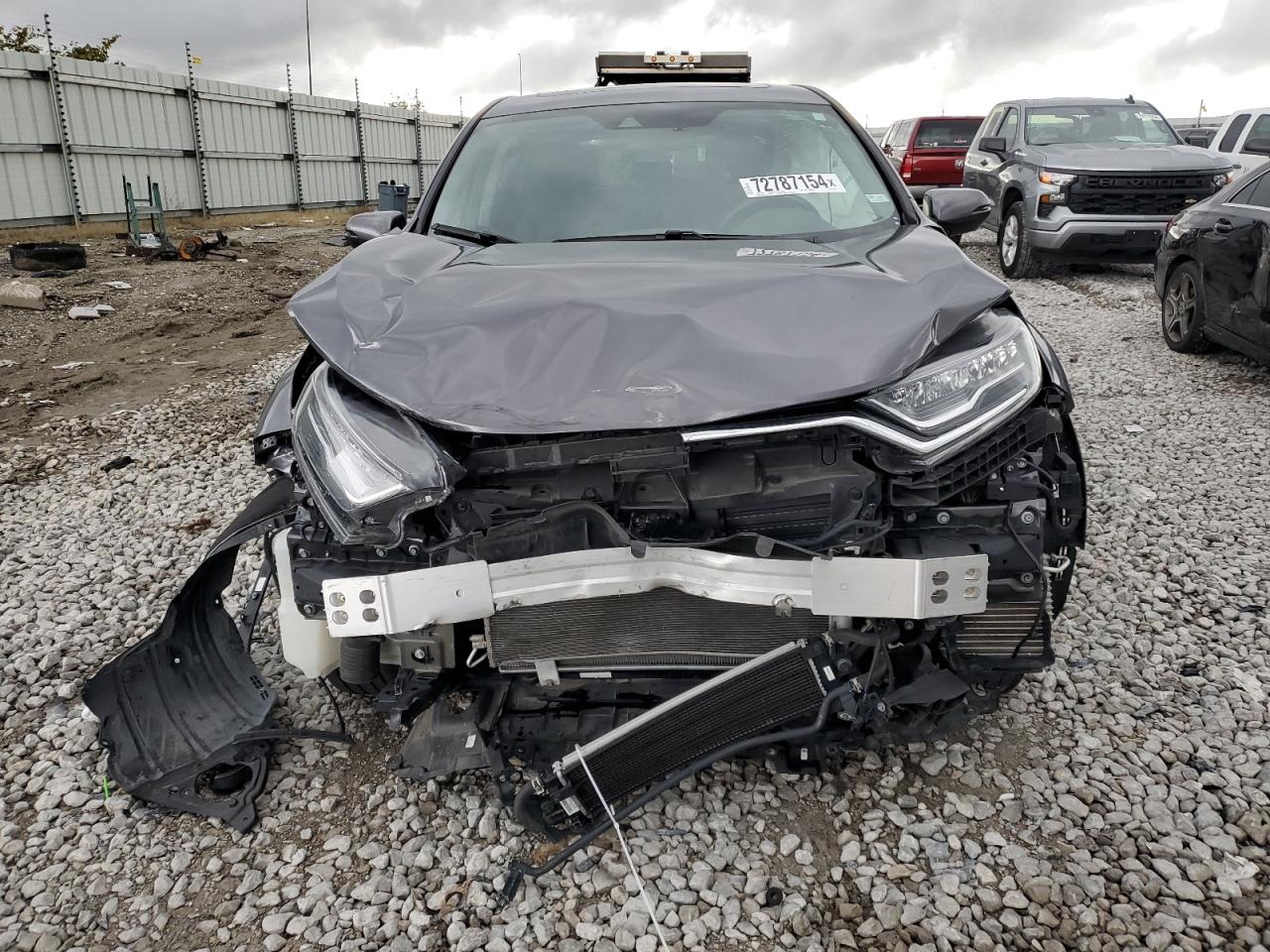 2022 HONDA CR-V EX VIN:5J6RT6H57NL032168