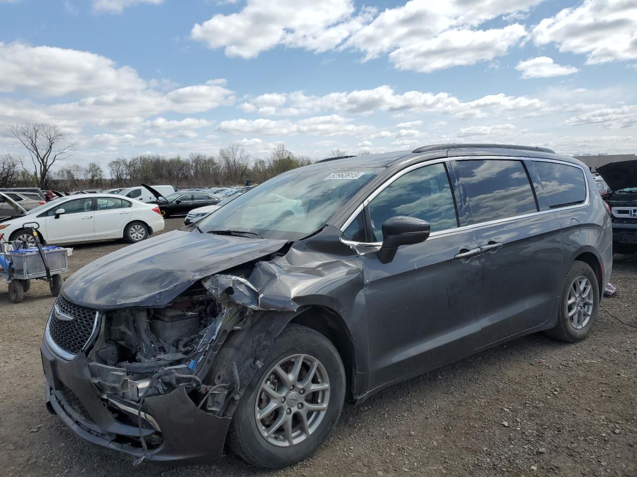 2022 CHRYSLER PACIFICA TOURING VIN:2C4RC1FG2NR101997