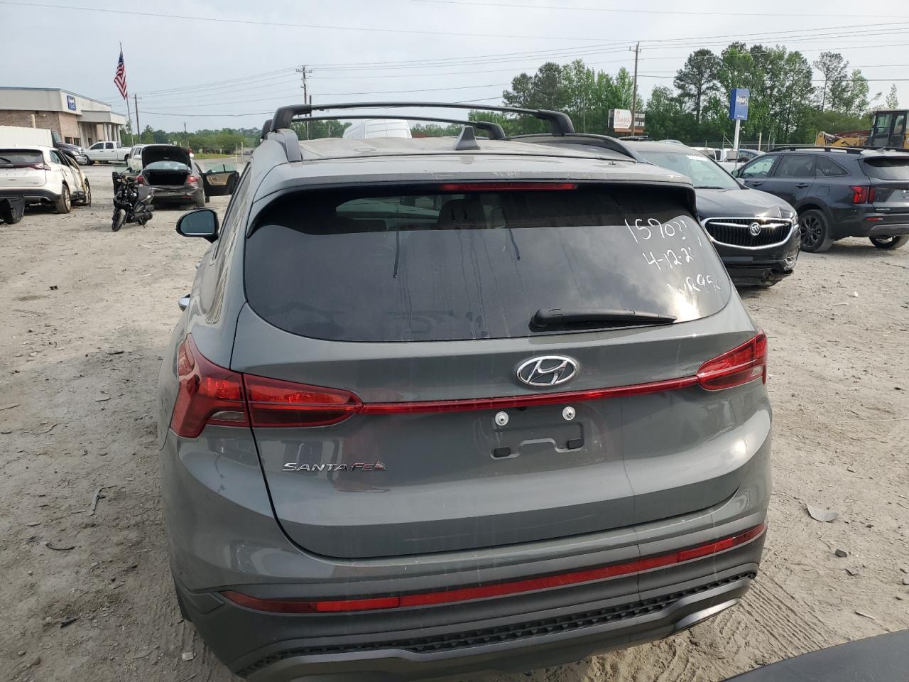 2022 HYUNDAI SANTA FE SEL VIN:5NMS64AJ4NH415349