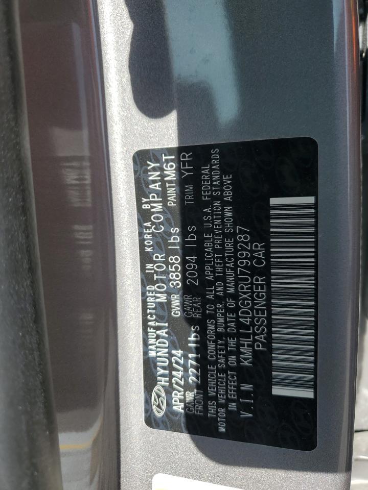 2024 HYUNDAI ELANTRA SE VIN:KMHLL4DGXRU799287