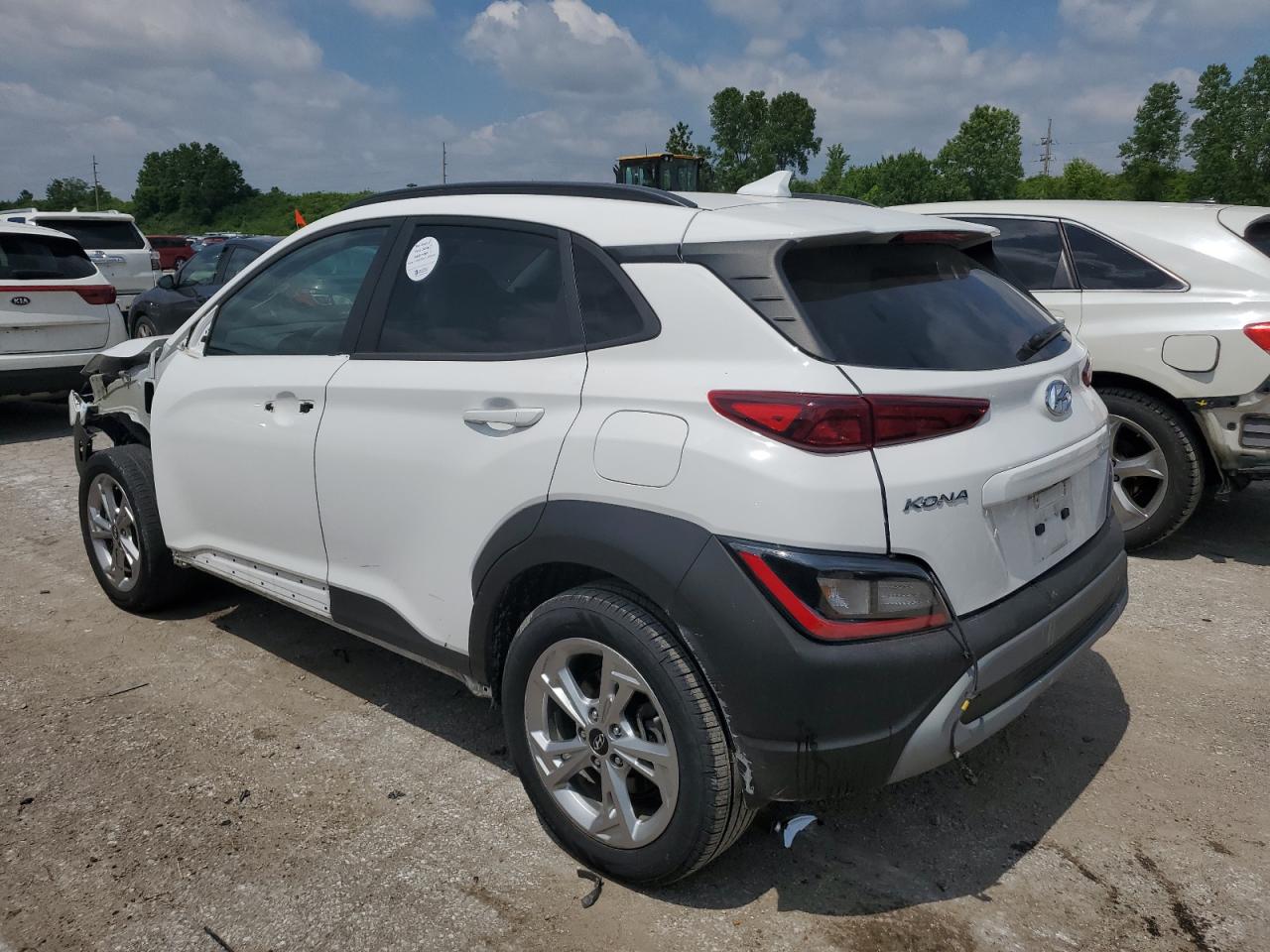 2022 HYUNDAI KONA SEL VIN:KM8K6CAB2NU828913