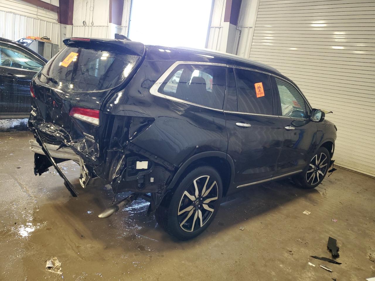 2022 HONDA PILOT TOURING VIN:5FNYF6H63NB022810