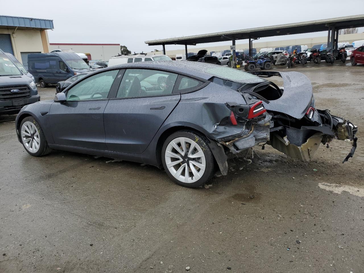 2022 TESLA MODEL 3  VIN:5YJ3E1EA5NF143492