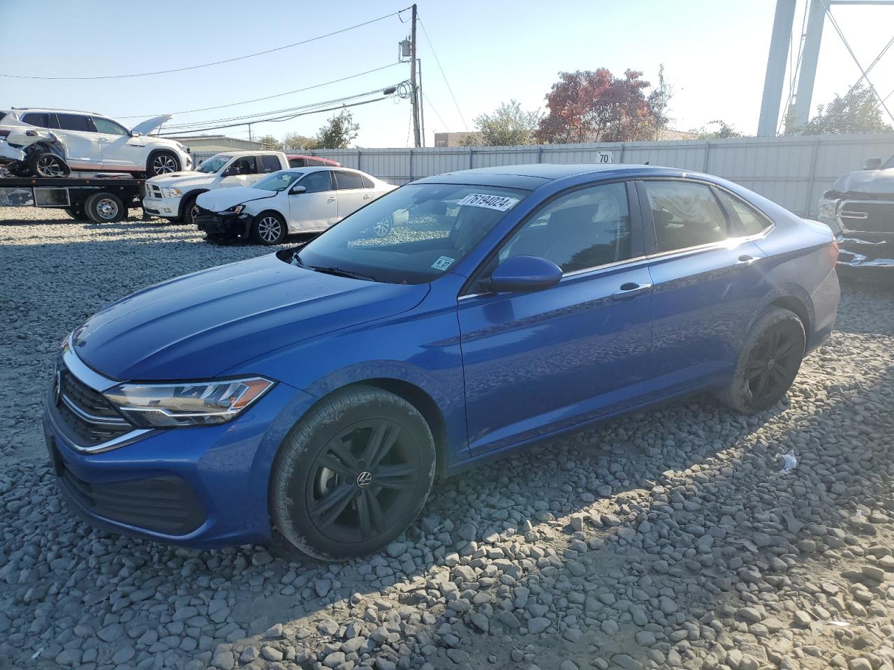 2022 VOLKSWAGEN JETTA SE VIN:3VW7M7BU4NM015839