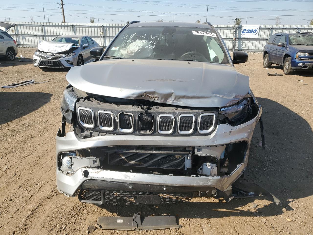 2022 JEEP COMPASS LATITUDE VIN:3C4NJDBB5NT154416