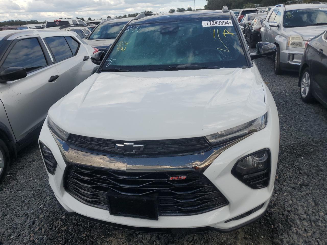 2022 CHEVROLET TRAILBLAZER RS VIN:KL79MUSL5NB037158