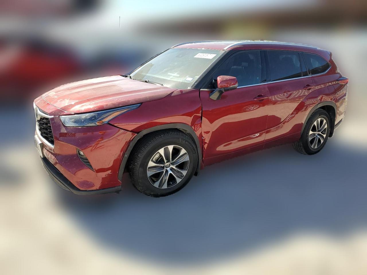 2022 TOYOTA HIGHLANDER XLE VIN:5TDGZRAH0NS098903