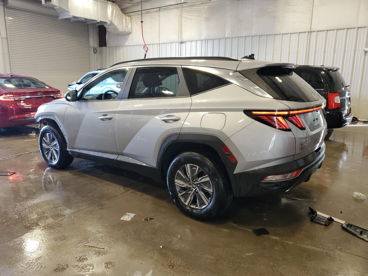 2022 HYUNDAI TUCSON BLUE VIN:KM8JBCA13NU045713