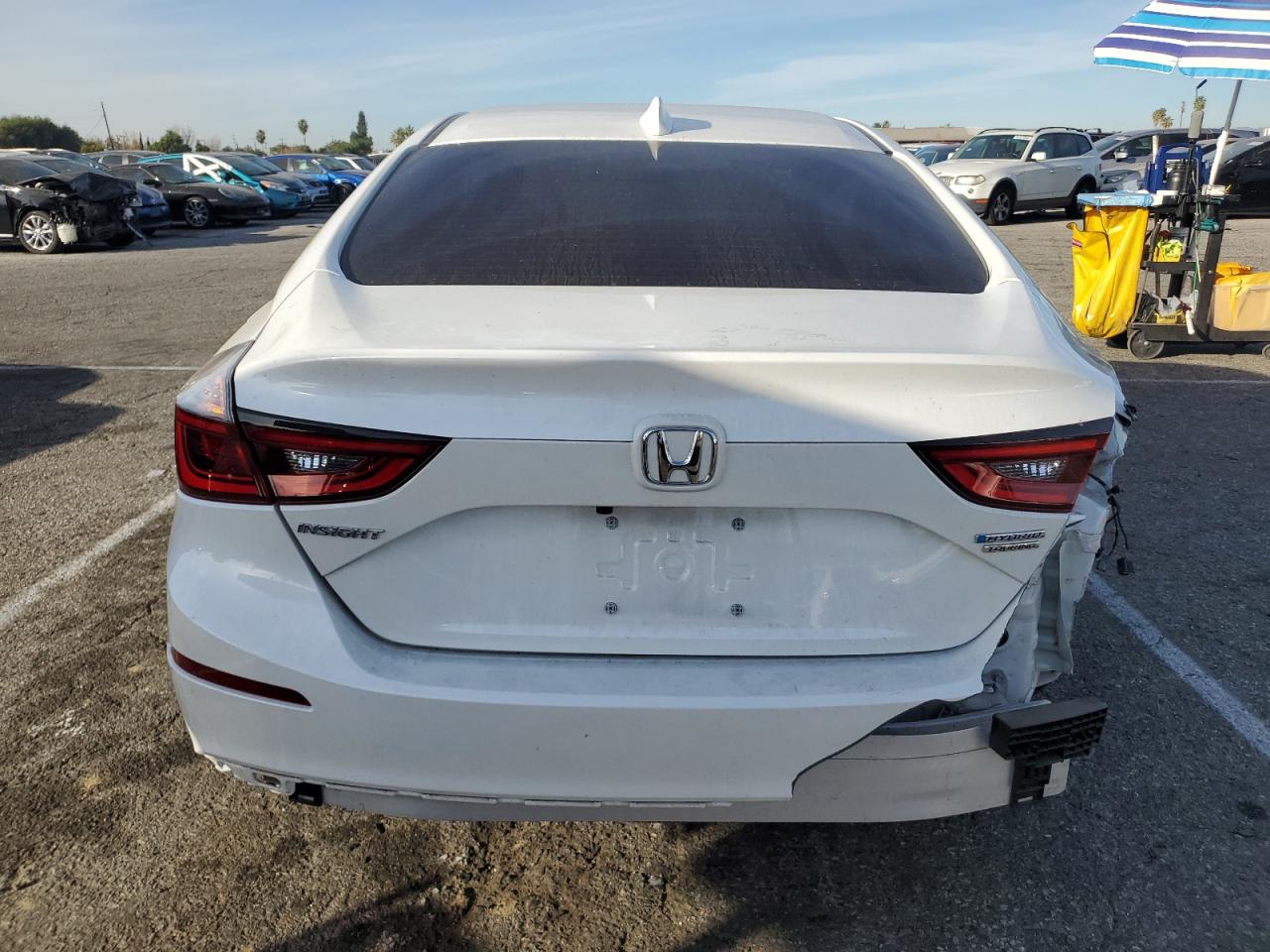 2022 HONDA INSIGHT TOURING VIN:19XZE4F98NE015432