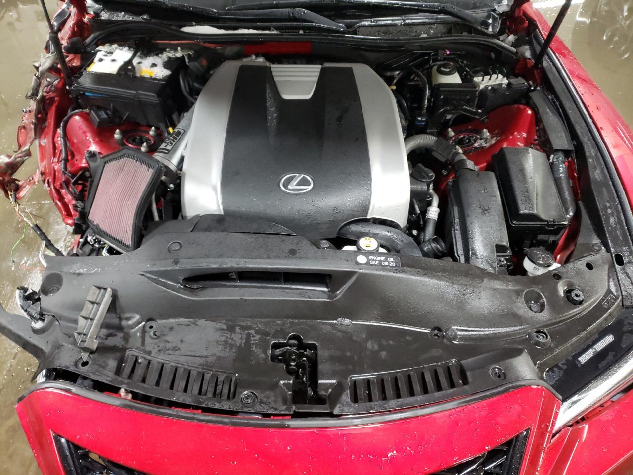 2022 LEXUS IS 350 F SPORT VIN:JTHGZ1E24N5026100