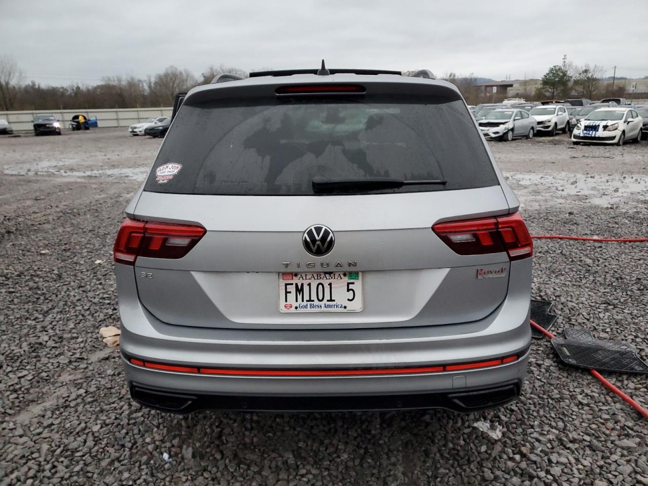 2022 VOLKSWAGEN TIGUAN SE R-LINE BLACK VIN:3VVCB7AX1NM049368