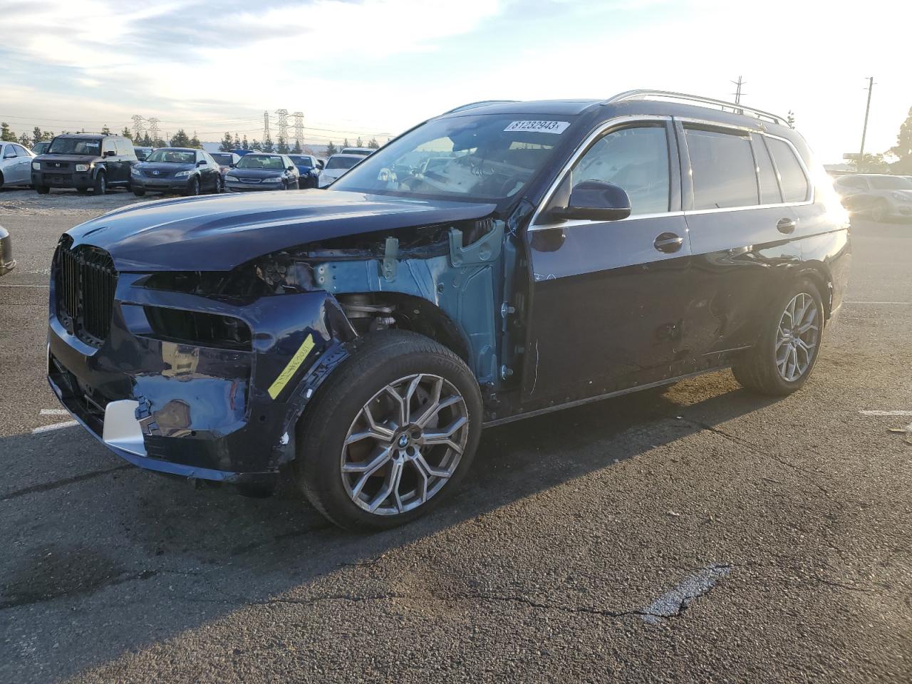 2023 BMW X7 XDRIVE40I VIN:5UX23EM01P9R52369