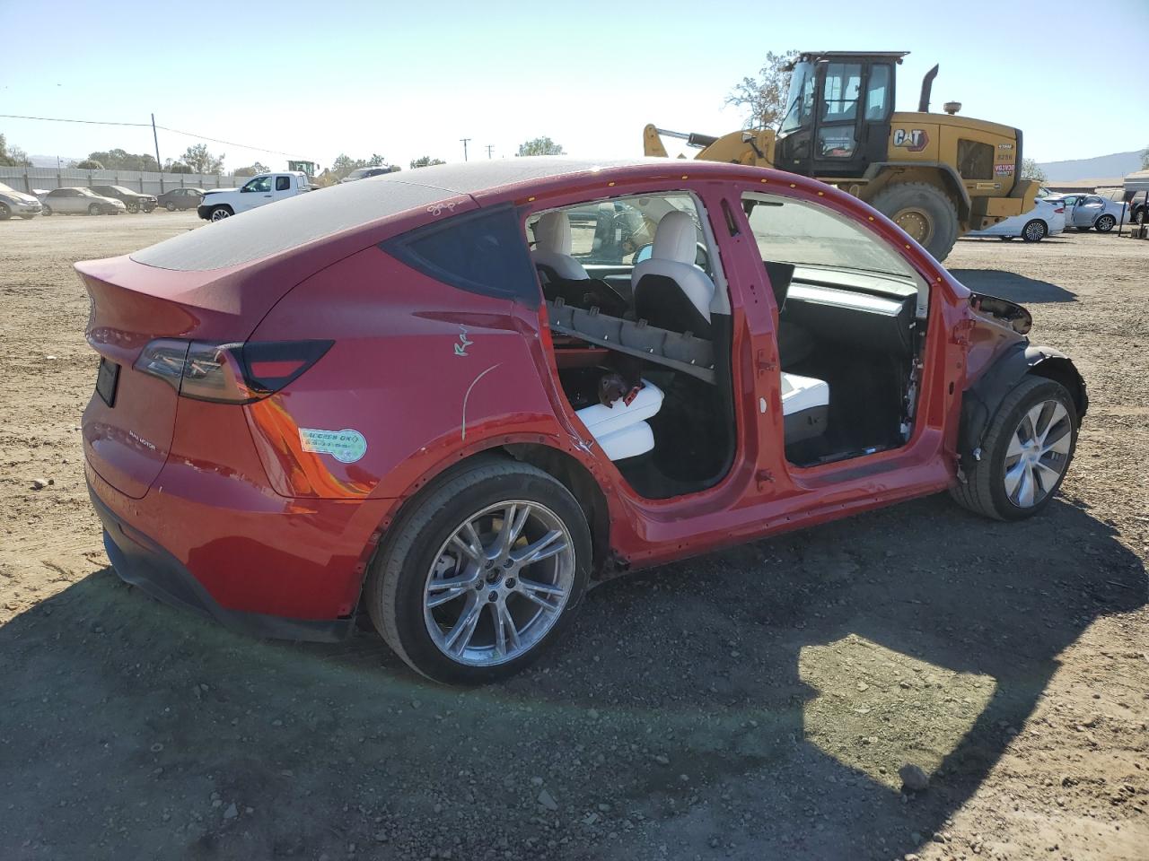 2023 TESLA MODEL Y VIN:7SAYGDEE9PF628437