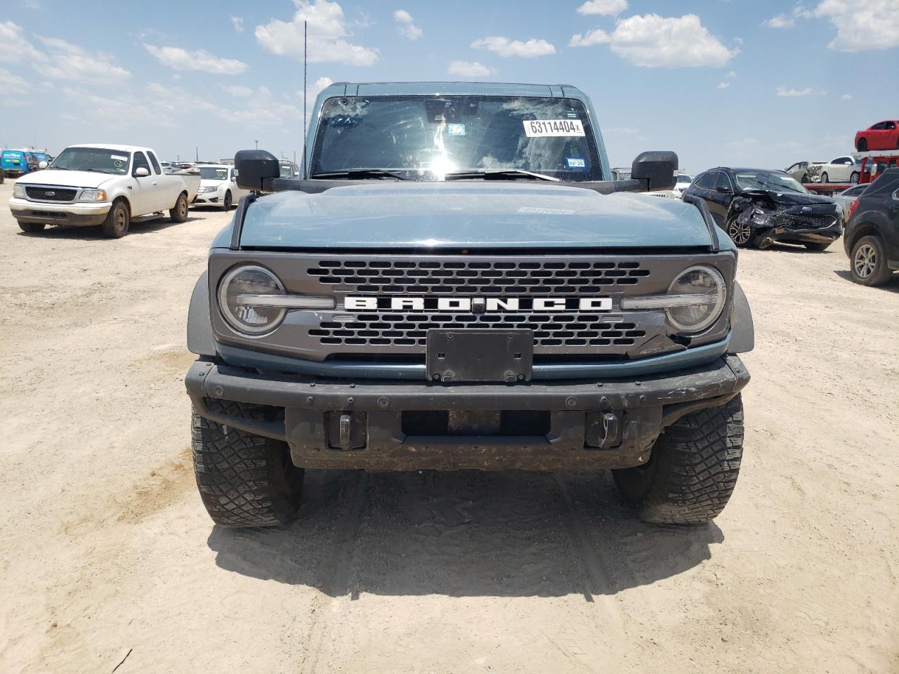 2022 FORD BRONCO BASE VIN:1FMEE5DPXNLA86317