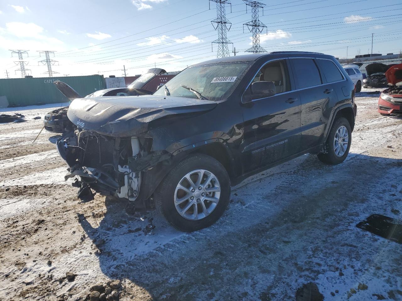 2022 JEEP GRAND CHEROKEE LAREDO E VIN:1C4RJFAG1NC162535