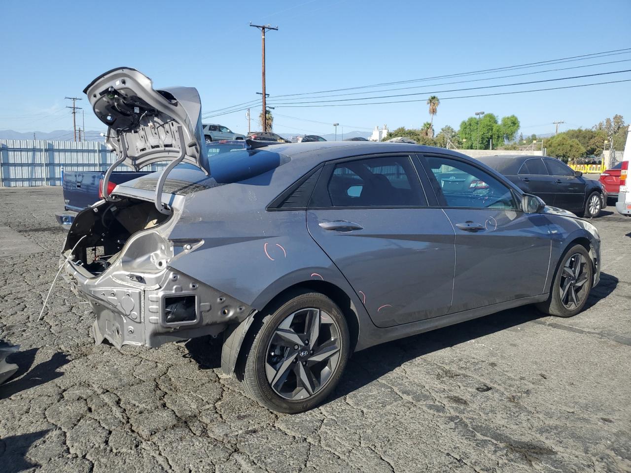 2023 HYUNDAI ELANTRA SEL VIN:KMHLS4AG4PU572715