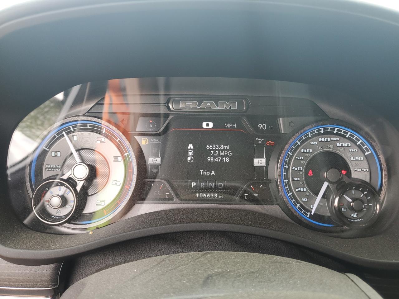 2022 RAM 2500 LIMITED VIN:3C6UR5SL4NG339401