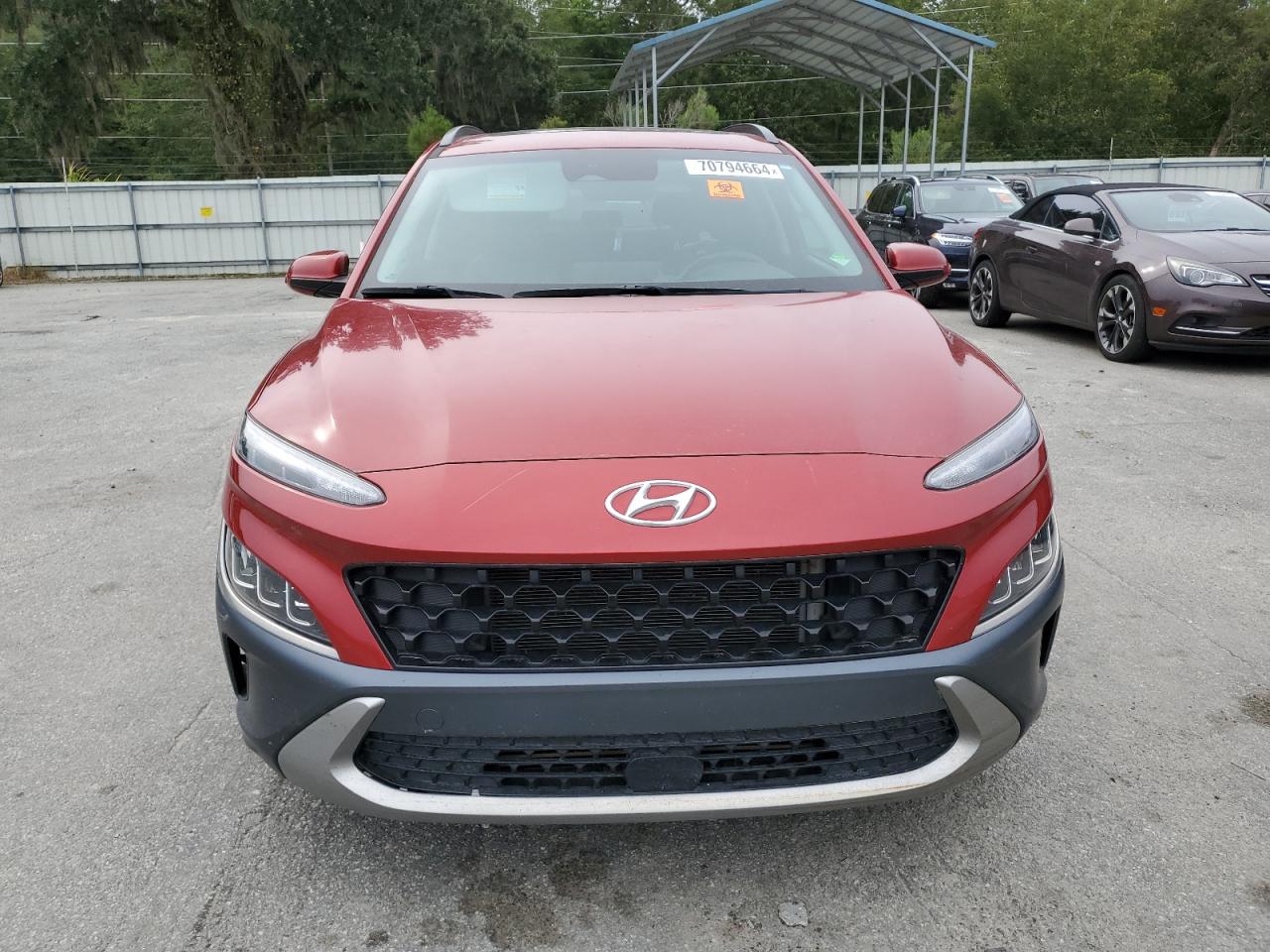2022 HYUNDAI KONA LIMITED VIN:KM8K5CA32NU757109
