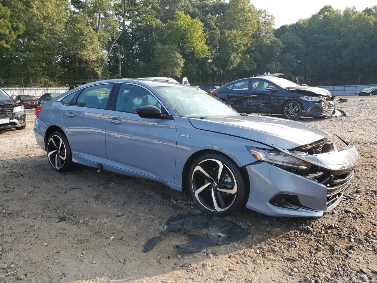 2022 HONDA ACCORD HYBRID SPORT VIN:1HGCV3F22NA020245