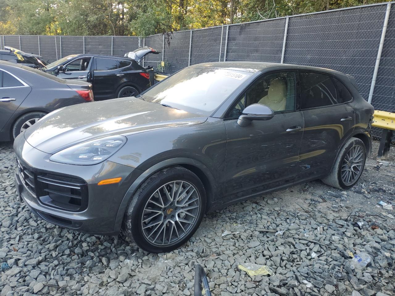2022 PORSCHE CAYENNE TURBO VIN:WP1AF2AY5NDA44206