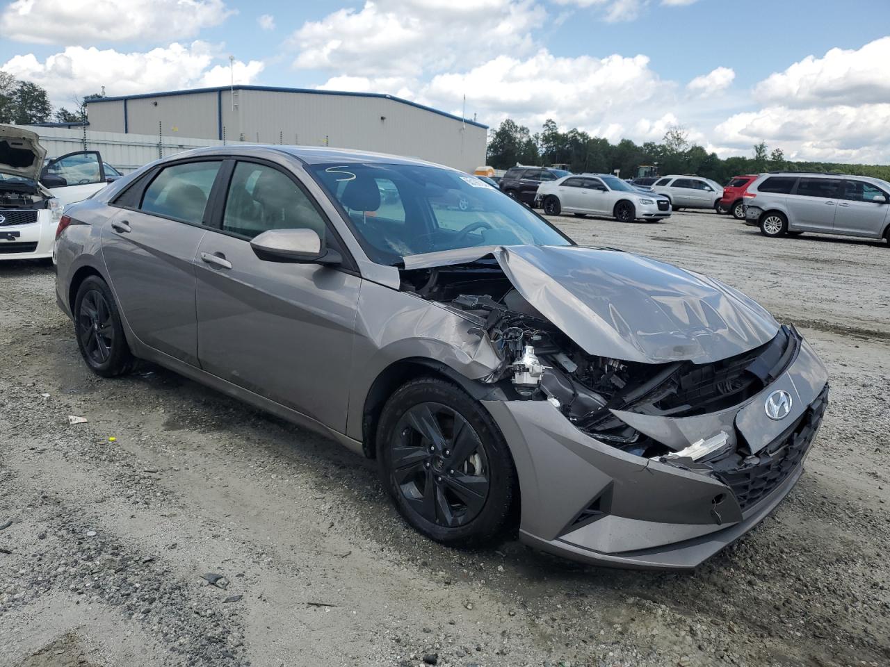 2023 HYUNDAI ELANTRA BLUE VIN:KMHLM4AJ9PU043704