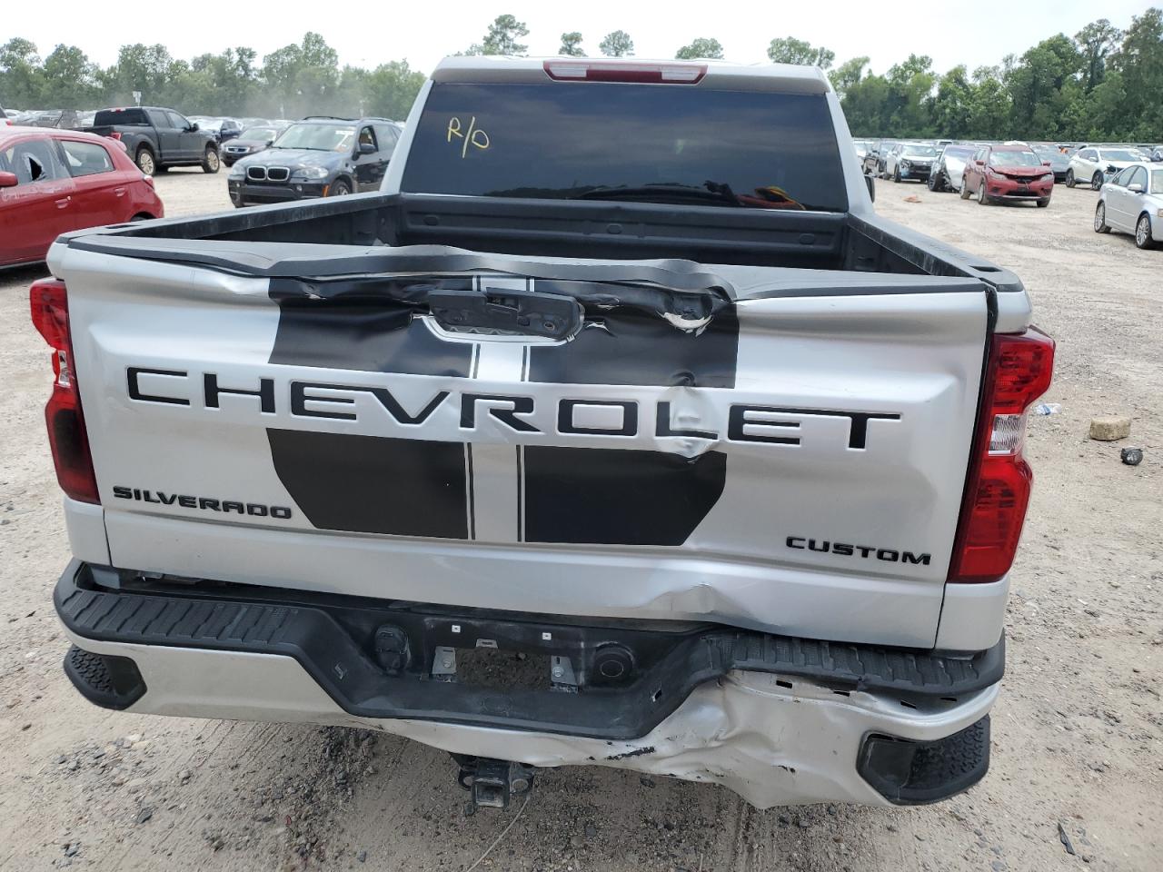 2022 CHEVROLET SILVERADO C1500 CUSTOM VIN:1GCPABEK3NZ523579