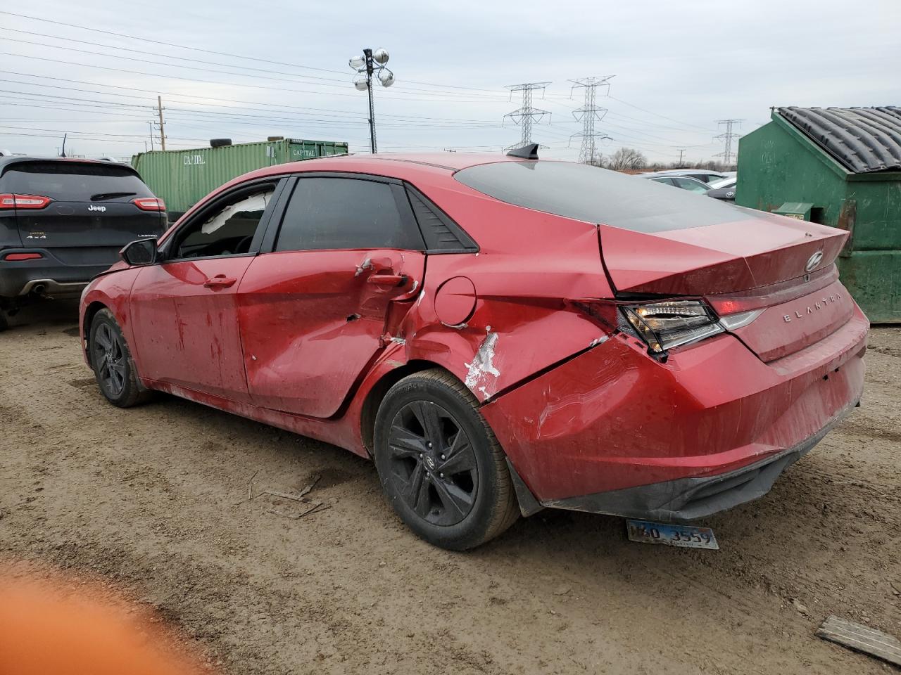 2022 HYUNDAI ELANTRA SEL VIN:5NPLS4AG4NH057029