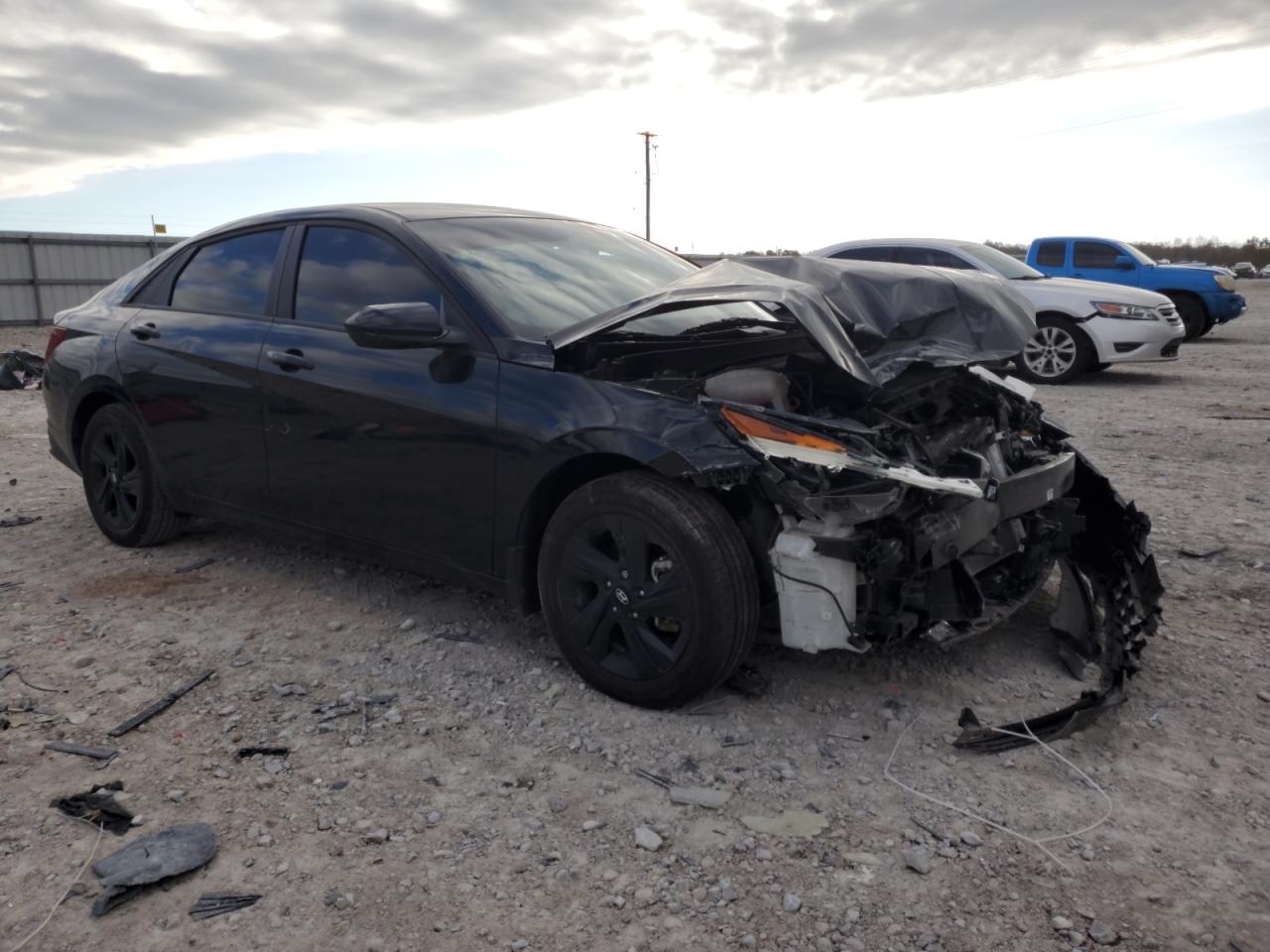 2023 HYUNDAI ELANTRA BLUE VIN:KMHLM4AJ6PU067829