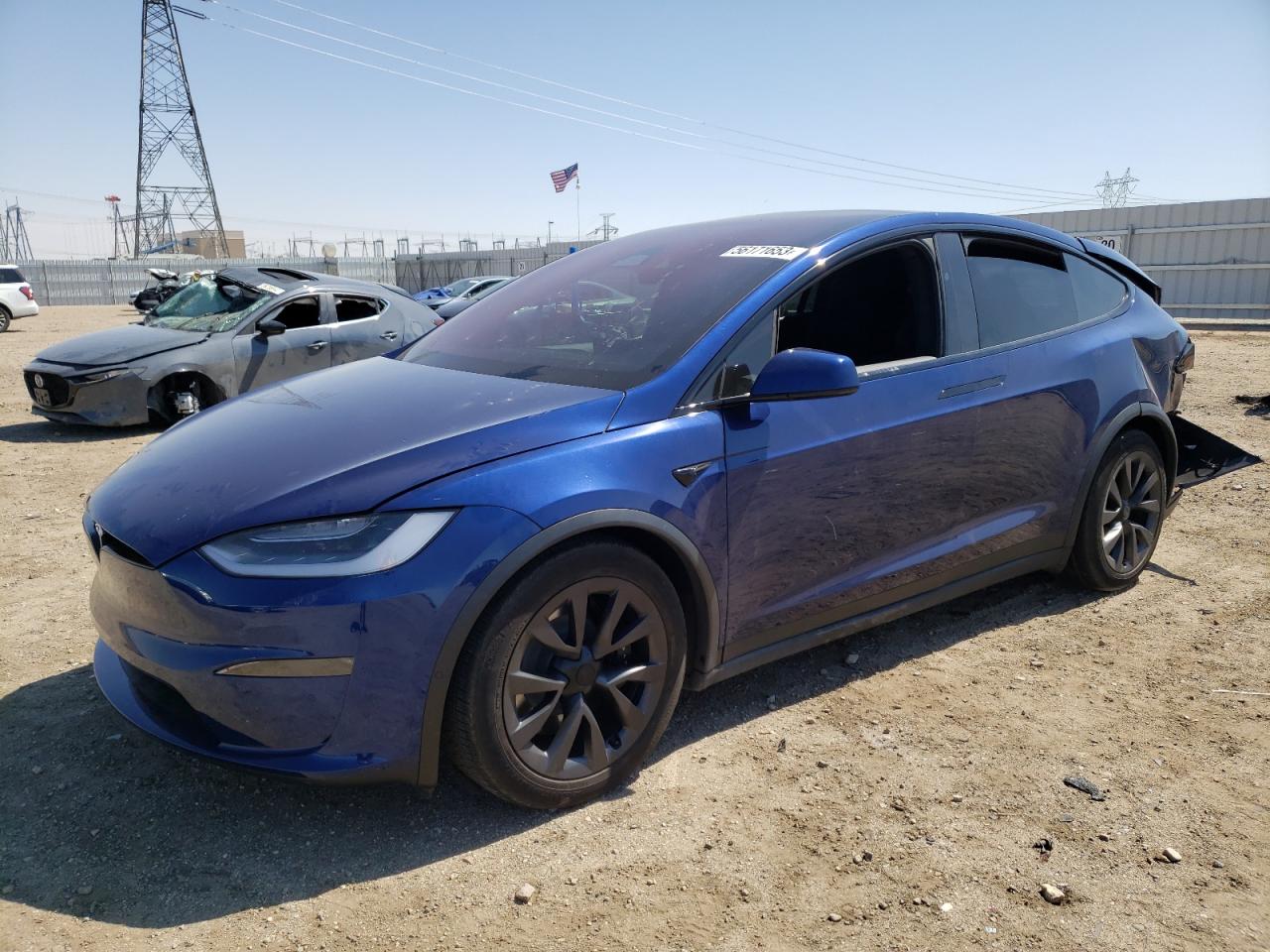 2023 TESLA MODEL X  VIN:7SAXCDE56PF372782