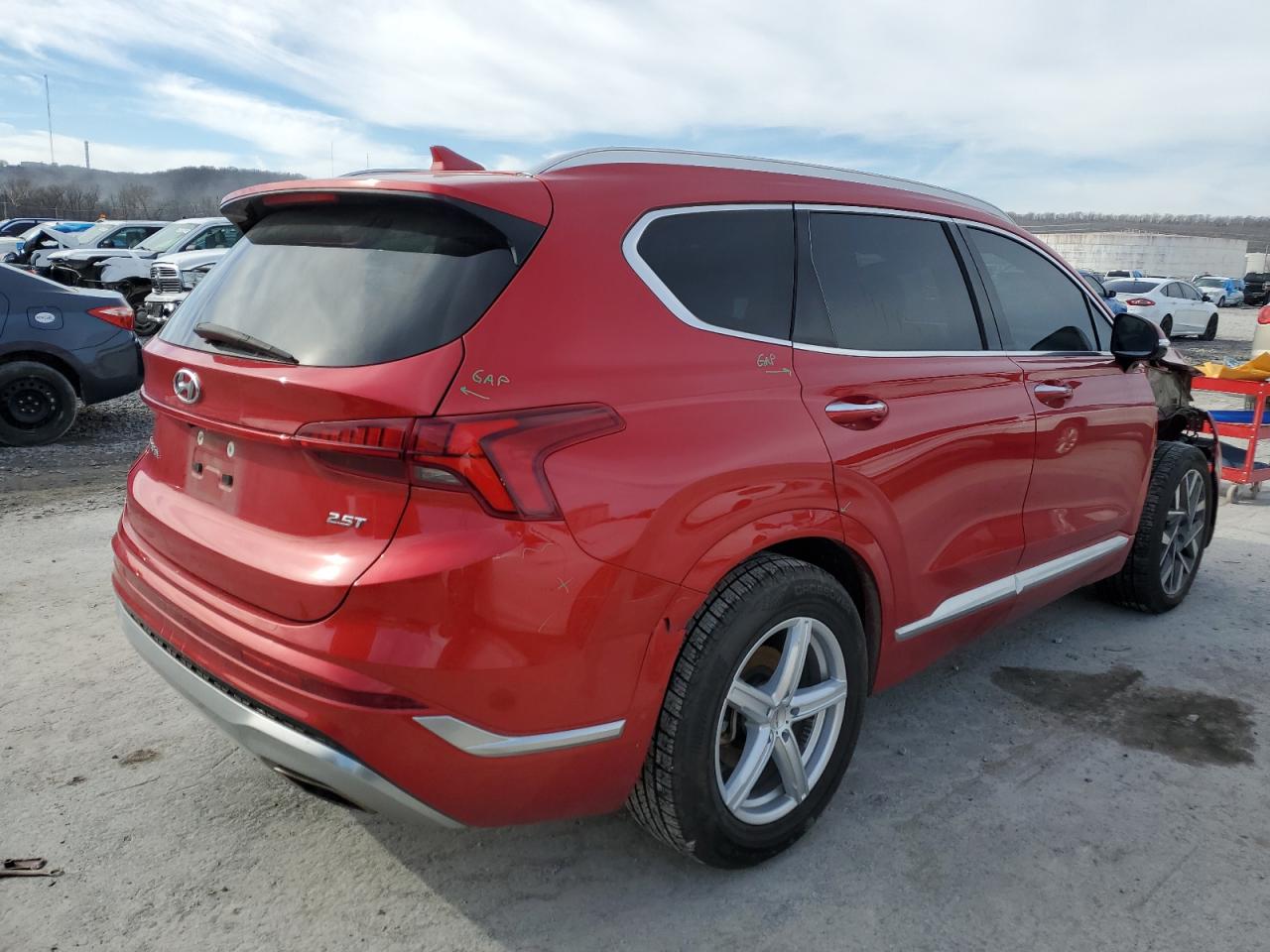 2022 HYUNDAI SANTA FE CALLIGRAPHY VIN:5NMS54AL2NH392111