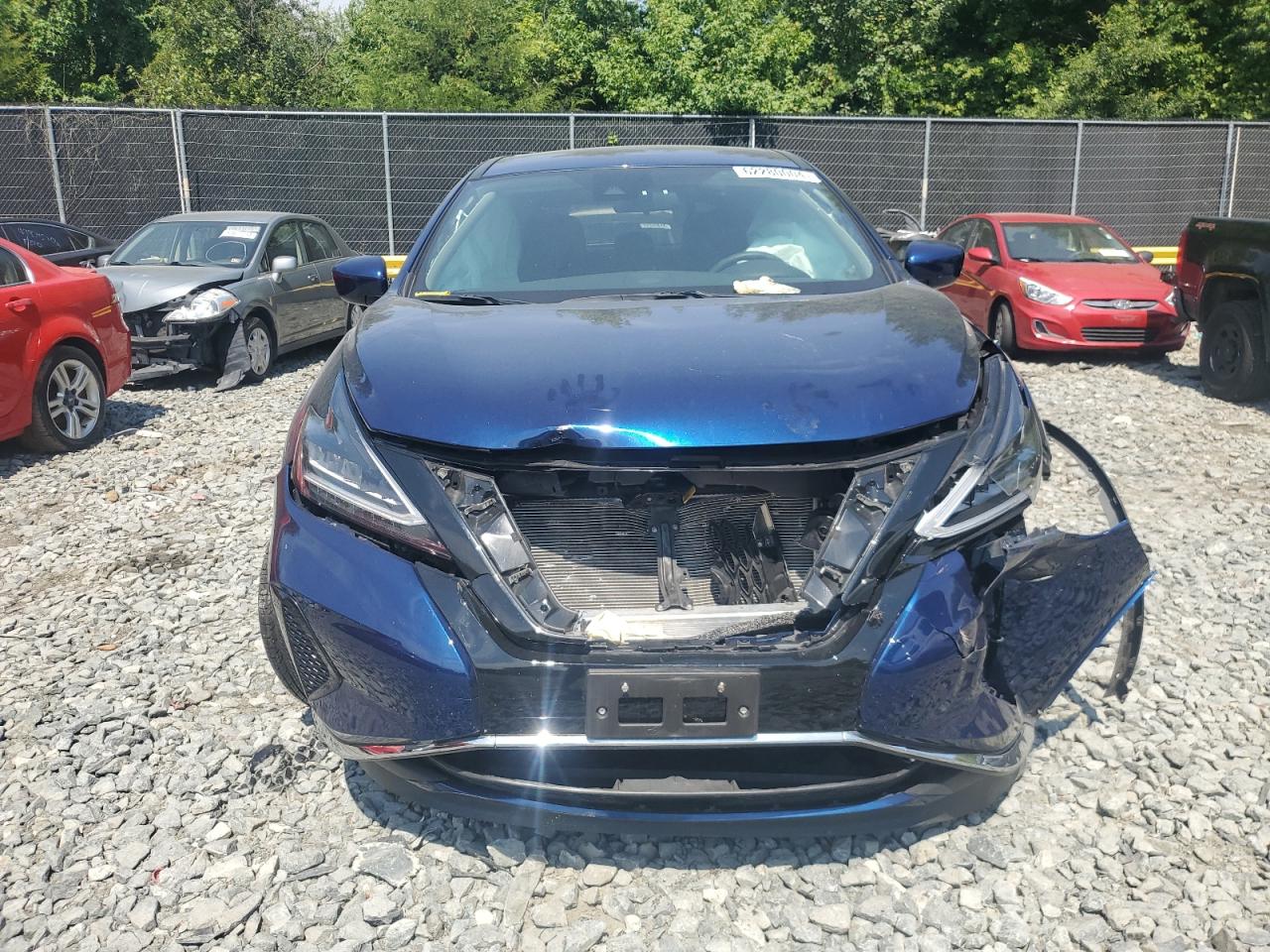 2022 NISSAN MURANO S VIN:5N1AZ2AS2NC123998