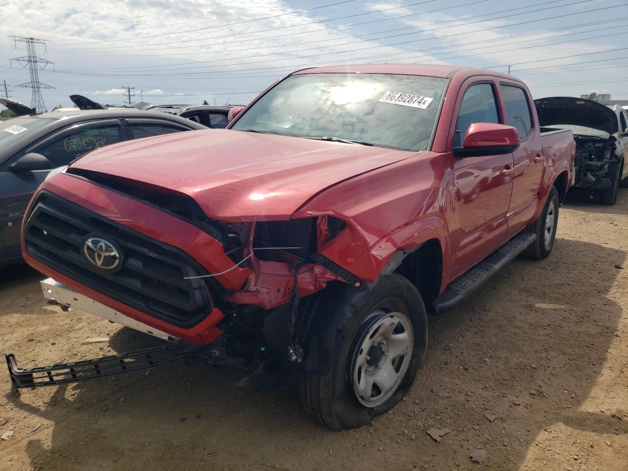 2022 TOYOTA TACOMA DOUBLE CAB VIN:3TYCZ5AN6NT059198