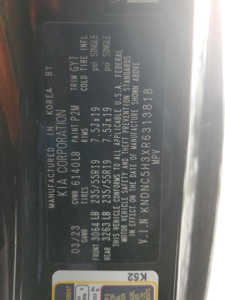 2024 KIA CARNIVAL EX VIN:KNDNC5H3XR6313818