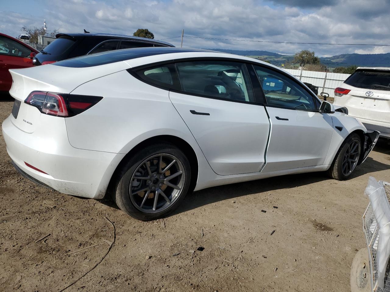 2022 TESLA MODEL 3  VIN:5YJ3E1EB7NF158889