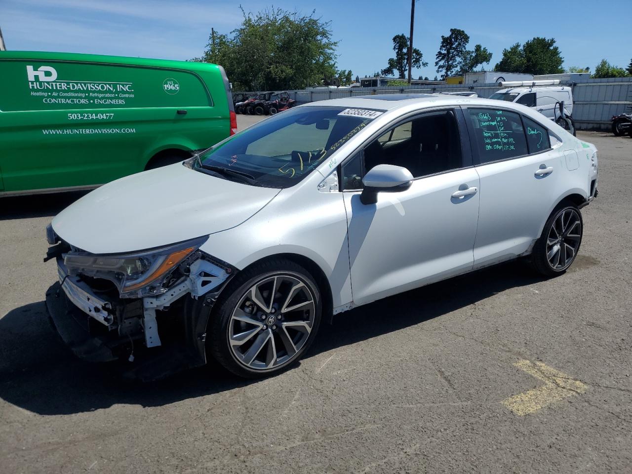 2022 TOYOTA COROLLA SE VIN:JTDP4MCE2N3500815