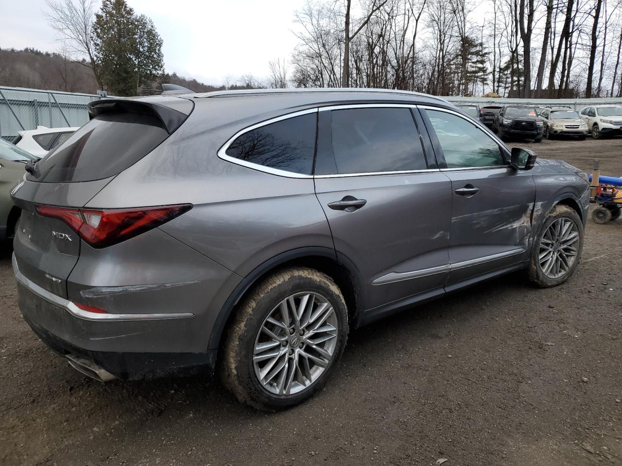 2022 ACURA MDX ADVANCE VIN:5J8YE1H85NL025536