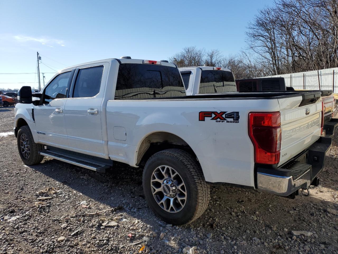 2022 FORD F250 SUPER DUTY VIN:1FT7W2BT2NEE49531