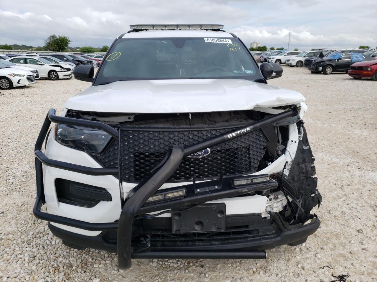 2022 FORD EXPLORER POLICE INTERCEPTOR VIN:1FM5K8AB5NGC06911