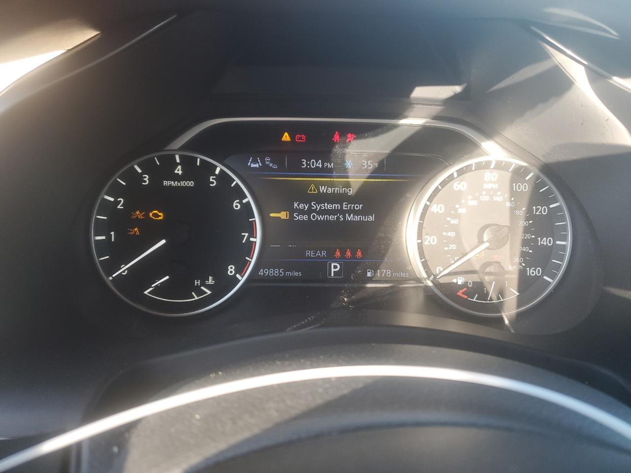 2023 NISSAN MURANO SL VIN:5N1AZ2CJ2PC125970