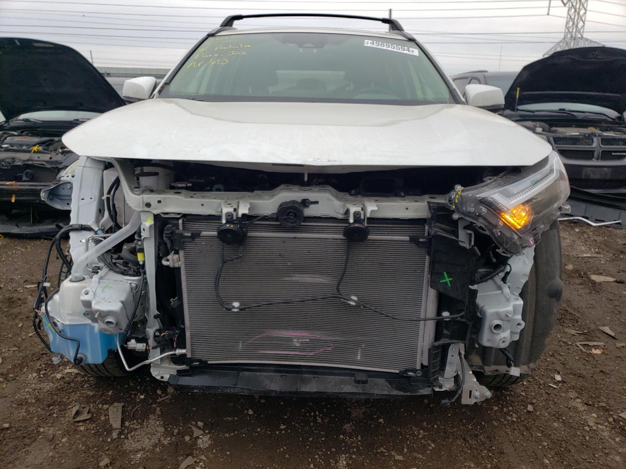 2022 TOYOTA RAV4 XLE PREMIUM VIN:JTMB6RFV6NJ019880