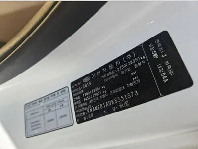 2019 Kia Carnival VIN:
