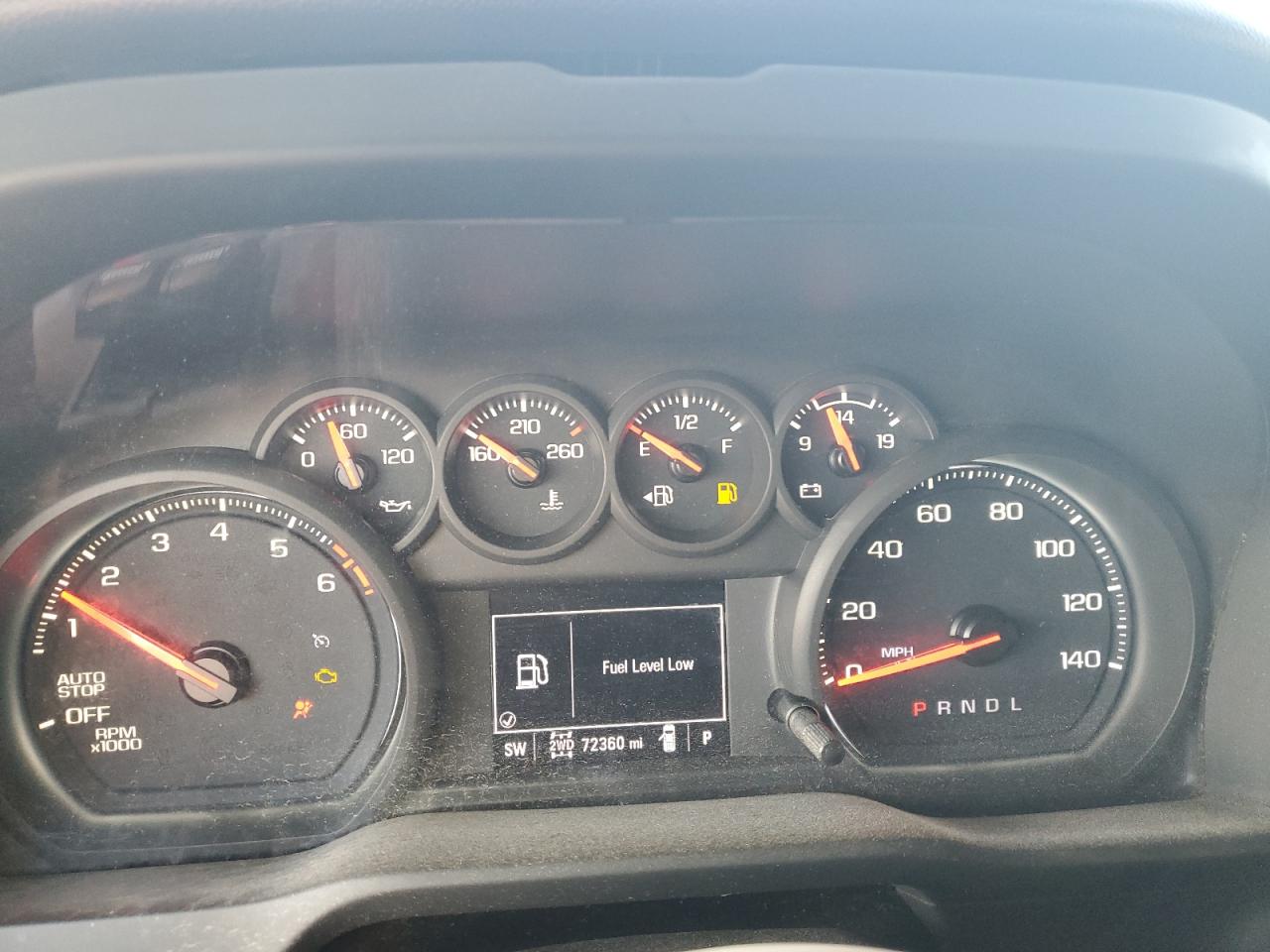 2022 CHEVROLET SILVERADO LTD K1500 CUSTOM VIN:3GCPYBEK9NG174763