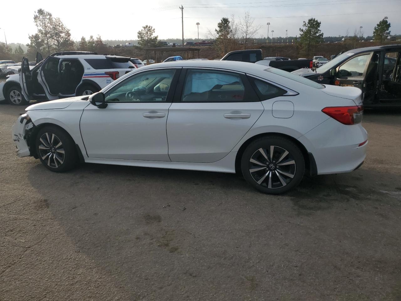 2022 HONDA CIVIC EX VIN:2HGFE1F76NH319719