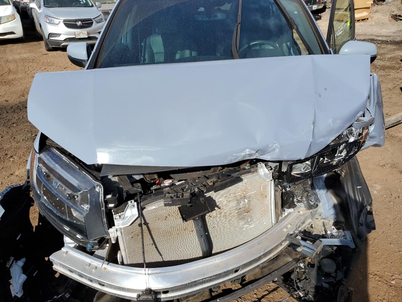 2022 HONDA PASSPORT EXL VIN:5FNYF7H58NB003733