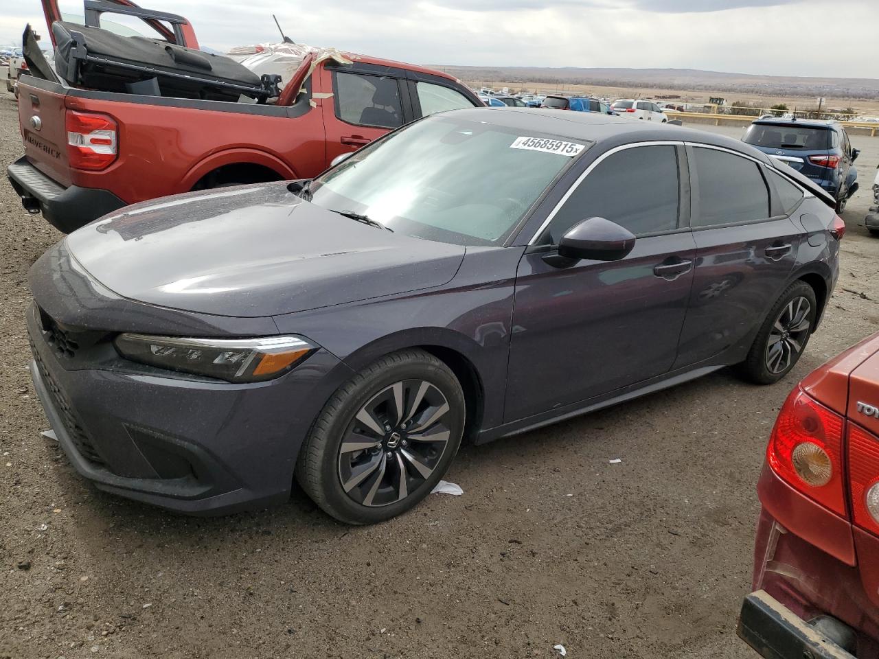 2023 HONDA CIVIC EXL VIN:19XFL1H7XPE005720