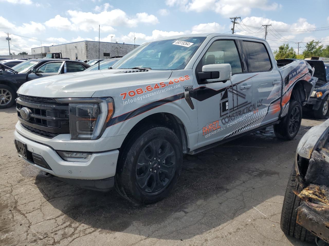 2023 FORD F150 SUPERCREW VIN:1FTFW1ED5PFB68296